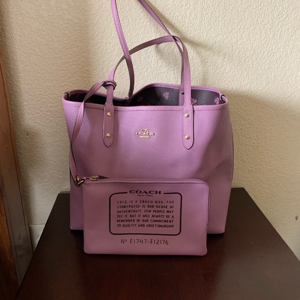 Coach Reversible Tote